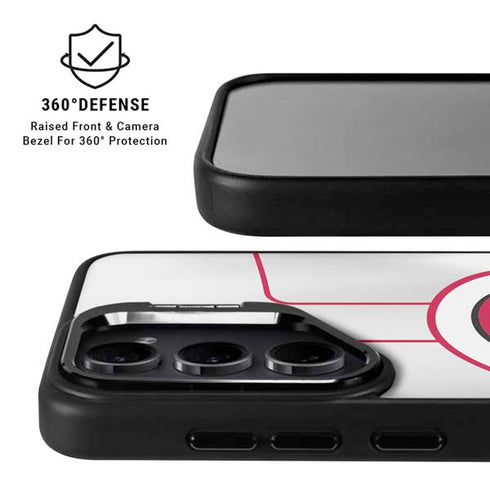 MLB Cincinnati Reds Home Jersey Galaxy S24 FE Kickstand Case