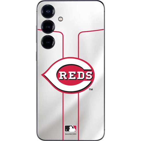 MLB Cincinnati Reds Home Jersey Galaxy S25 Plus Skin