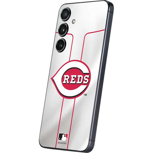 MLB Cincinnati Reds Home Jersey Galaxy S25 Plus Skin