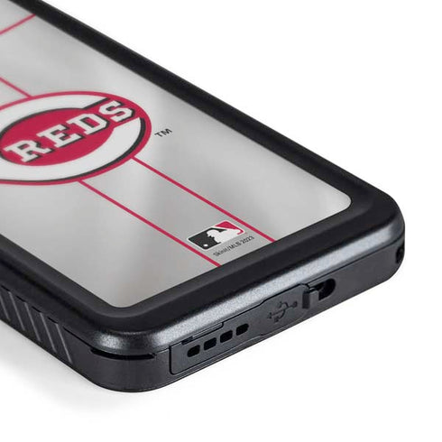MLB Cincinnati Reds Home Jersey Galaxy S24 Plus Waterproof Case