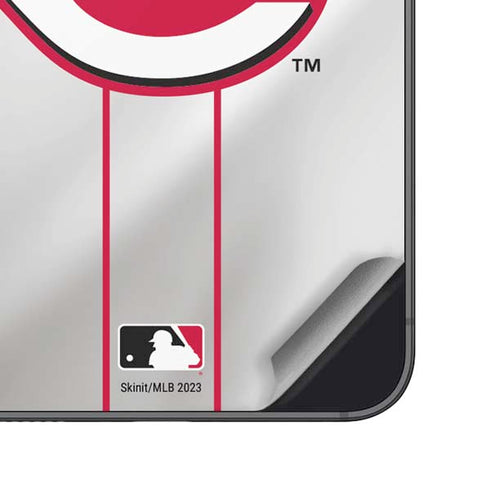 MLB Cincinnati Reds Home Jersey Galaxy S25 Skin