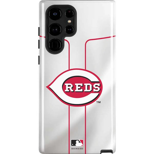 MLB Cincinnati Reds Home Jersey Galaxy S25 Ultra Impact Case