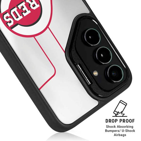 MLB Cincinnati Reds Home Jersey Galaxy S25 Ultra Kickstand Case