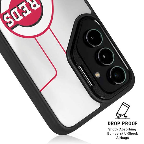 MLB Cincinnati Reds Home Jersey Galaxy S26 Kickstand Case
