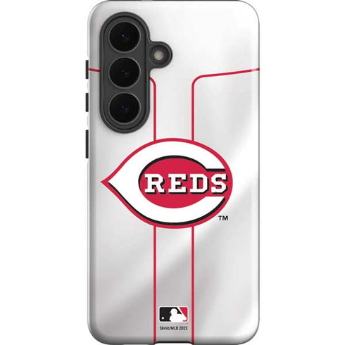 MLB Cincinnati Reds Home Jersey Galaxy S26 Plus Impact Case