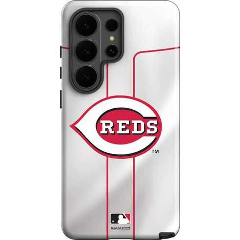 MLB Cincinnati Reds Home Jersey Galaxy S26 Ultra Impact Case