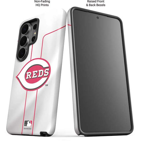 MLB Cincinnati Reds Home Jersey Galaxy S26 Ultra Impact Case