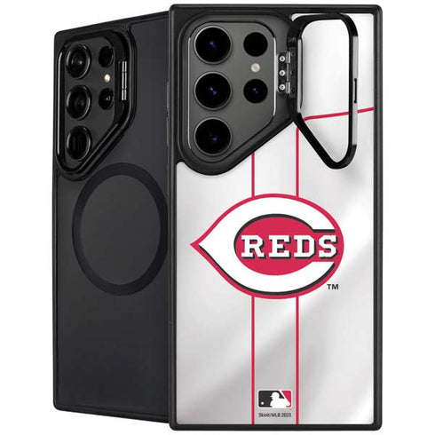 MLB Cincinnati Reds Home Jersey Galaxy S26 Ultra Kickstand Case