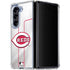 MLB Cincinnati Reds Home Jersey Galaxy Z Fold5 5G Clear Case