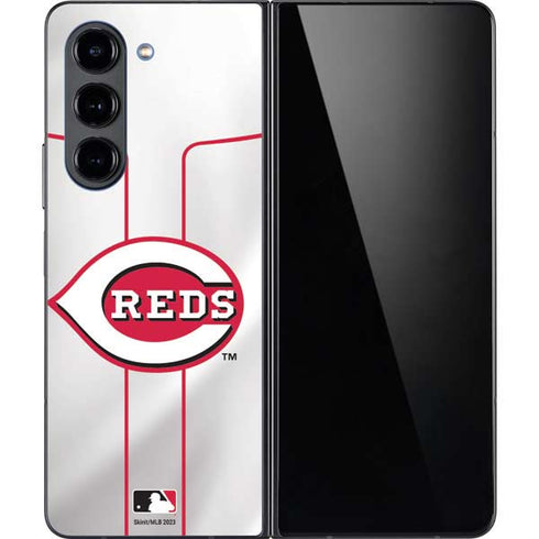MLB Cincinnati Reds Home Jersey Galaxy Z Fold5 5G Skin