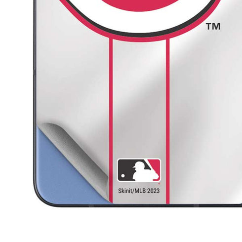 MLB Cincinnati Reds Home Jersey Galaxy Z Fold5 5G Skin