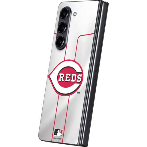 MLB Cincinnati Reds Home Jersey Galaxy Z Fold5 5G Skin
