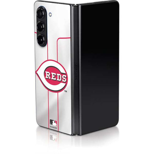 MLB Cincinnati Reds Home Jersey Galaxy Z Fold5 5G Skin