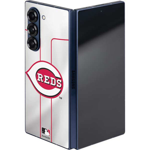 MLB Cincinnati Reds Home Jersey Galaxy Z Fold6 Skin