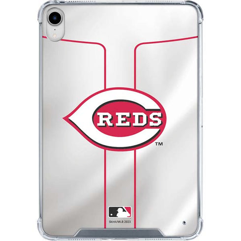 MLB Cincinnati Reds Home Jersey iPad 11th Gen (2025) Clear Case