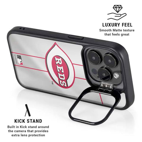 MLB Cincinnati Reds Home Jersey iPhone 13 Pro Kickstand Case