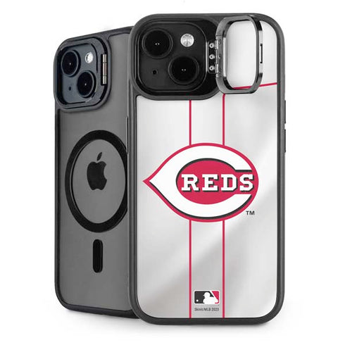 MLB Cincinnati Reds Home Jersey iPhone 15 Kickstand Case