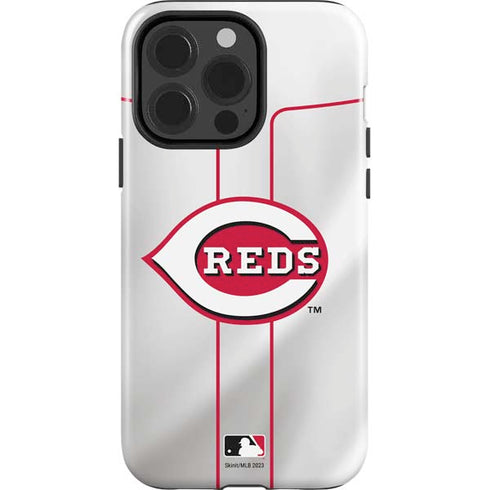MLB Cincinnati Reds Home Jersey iPhone 15 Pro Impact Case