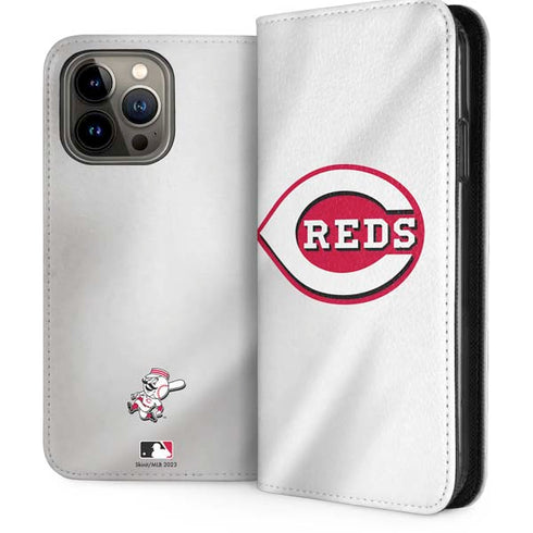 MLB Cincinnati Reds Home Jersey iPhone 15 Pro Max Folio Case