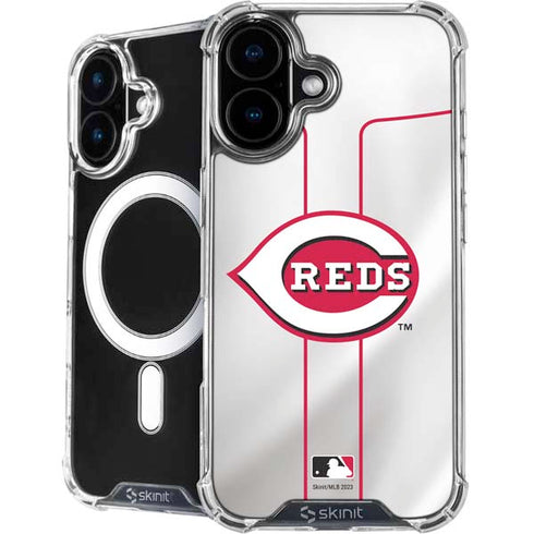 MLB Cincinnati Reds Home Jersey iPhone 16 MagSafe Case