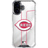 MLB Cincinnati Reds Home Jersey iPhone 16 Plus Clear Case