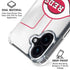 MLB Cincinnati Reds Home Jersey iPhone 16 Plus Clear Case