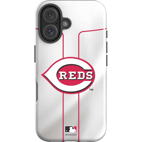 MLB Cincinnati Reds Home Jersey iPhone 16 Plus Impact Case