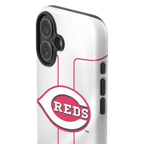 MLB Cincinnati Reds Home Jersey iPhone 16 Plus Impact Case