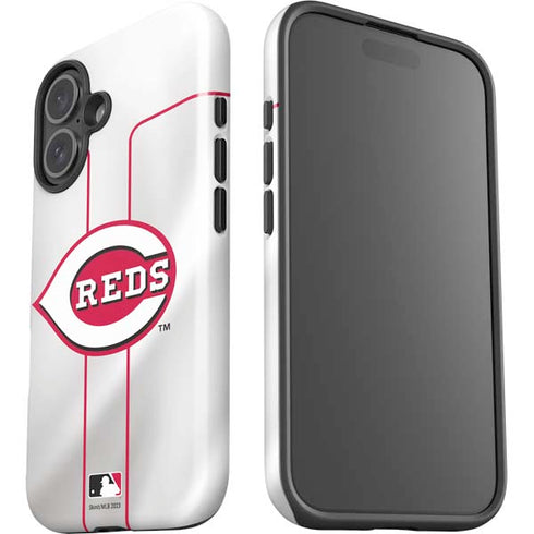 MLB Cincinnati Reds Home Jersey iPhone 16 Plus Impact Case