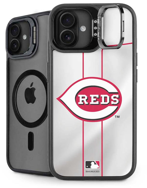 MLB Cincinnati Reds Home Jersey iPhone 16 Plus Kickstand Case