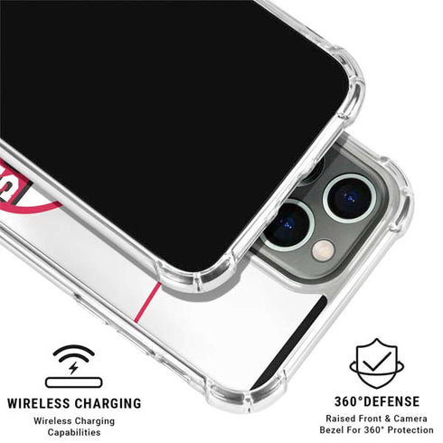 MLB Cincinnati Reds Home Jersey iPhone 16 Pro Max Clear Case