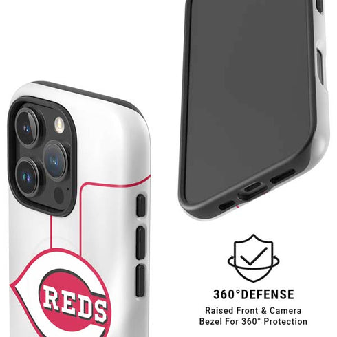 MLB Cincinnati Reds Home Jersey iPhone 16 Pro Max Magsafe Impact Case