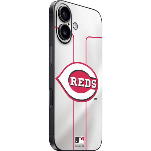 MLB Cincinnati Reds Home Jersey iPhone 16 Skin
