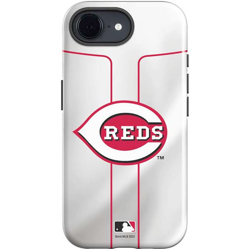 MLB Cincinnati Reds Home Jersey iPhone 16e Impact Case