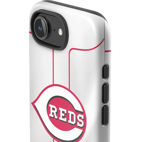 MLB Cincinnati Reds Home Jersey iPhone 16e Impact Case
