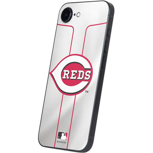 MLB Cincinnati Reds Home Jersey iPhone 16e Skin