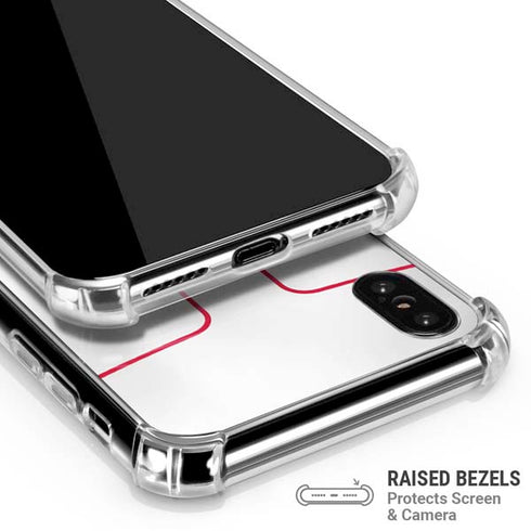 MLB Cincinnati Reds Home Jersey iPhone X/XS Clear Case