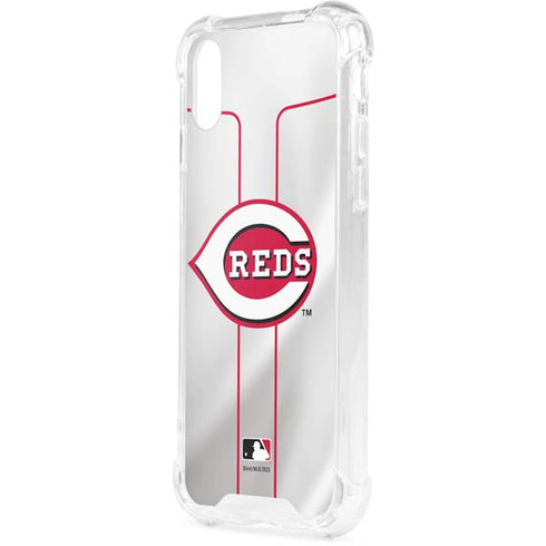 MLB Cincinnati Reds Home Jersey iPhone XS Clear Case