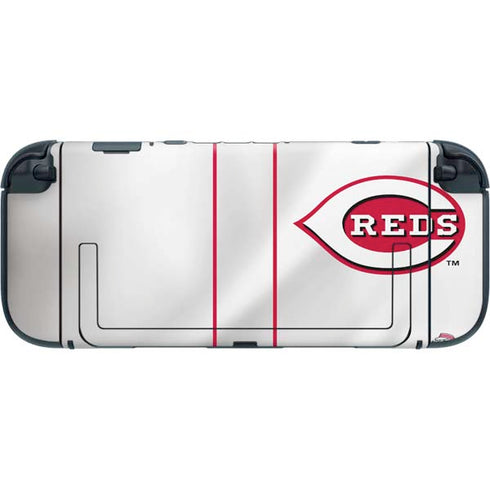 MLB Cincinnati Reds Home Jersey Nintendo Switch 2 (2025) with Joy-Con Skin