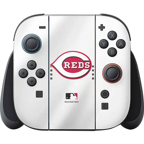MLB Cincinnati Reds Home Jersey Nintendo Switch 2 (2025) Joy-Con Controller Skin