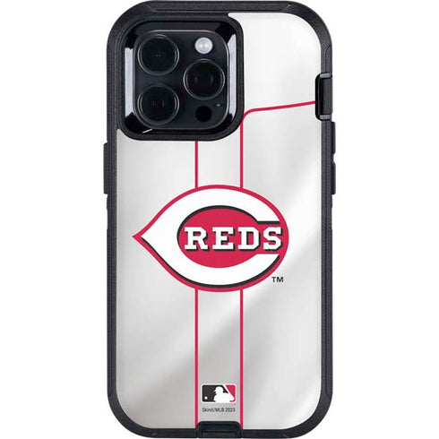 MLB Cincinnati Reds Home Jersey Otterbox Defender iPhone Skin