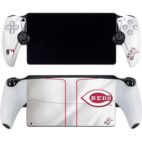 MLB Cincinnati Reds Home Jersey PlayStation Portal Remote Player Skin