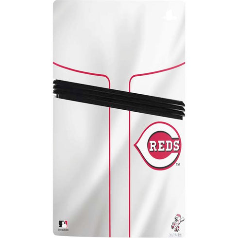 MLB Cincinnati Reds Home Jersey PS5 Pro Console Skin