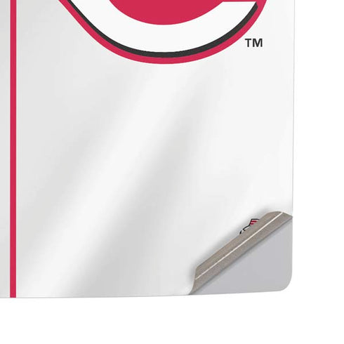 MLB Cincinnati Reds Home Jersey PS5 Pro Disk Console Skin