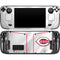 MLB Cincinnati Reds Home Jersey Steam Deck Handheld Gaming Computer OLED Skin
