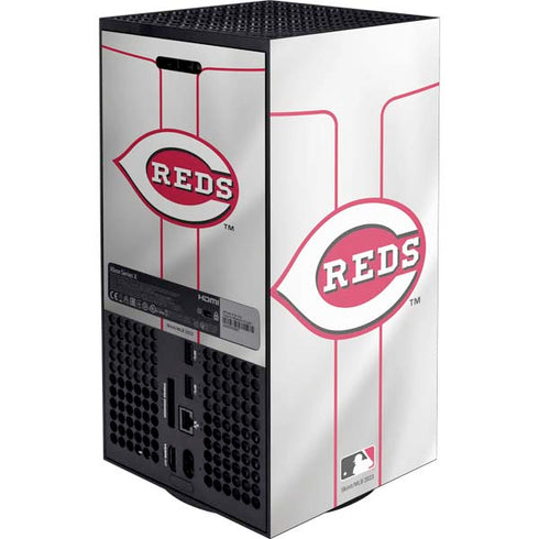 MLB Cincinnati Reds Home Jersey XBox Series X Digital Edition Console Skin