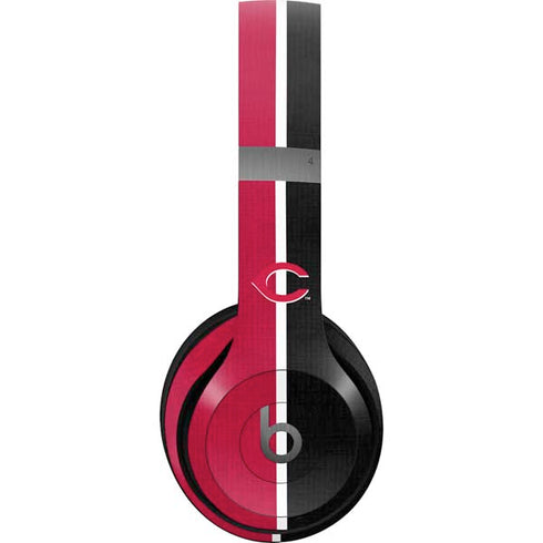 MLB Cincinnati Reds Split Beats Solo 4 Wireless Headphones Skin