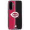 MLB Cincinnati Reds Split Galaxy A36 5G Clear Case