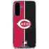 MLB Cincinnati Reds Split Galaxy A36 5G Clear Case