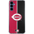 MLB Cincinnati Reds Split Galaxy A55 5G Clear Case